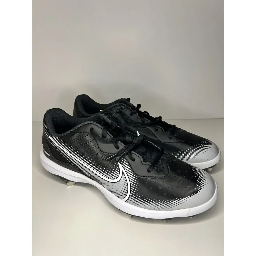 Nike Alpha Huarache Varsity 4 Low Men's Baseball Cleats DJ6516-010 Size 14 NEW